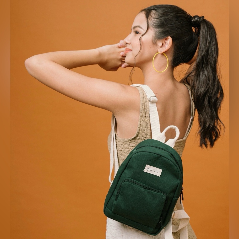 Cute Mini Canvas Backpack